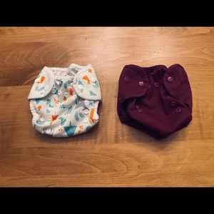 NEW •  Thirsties Baby • Bundle of 2 Diaper Covers